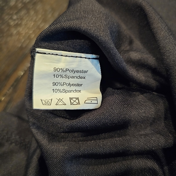 Maacie | Maternity Tights Womens Size L Black Yoga Athletic Shorts - Picture 5 of 5